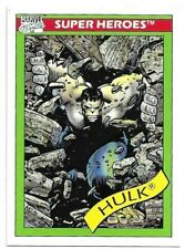1990 Impel Marvel Universe Trading Card Set Series 1 - Hulk (Gray) #17