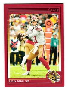 2024 Score Red Brock Purdy #244 san Francisco 49ers - Picture 1 of 2