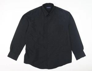 Camisa negra manga larga Springfield para hombre L - Imagen 1 de 12