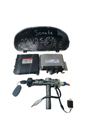 Unità Controllo Motore Set Hyundai Sonata IV Automatico 3910837001 - Immagine 1 di 4