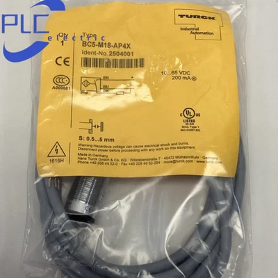 TURCK BC5-M18-AP4X Inductive sensor proximity brand new free shipping - Image 1 of 4