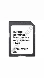 Scheda SD Navigazione GPS Europa 2024 compatibile con Renault Tomtom Live - Imagen 1 de 3
