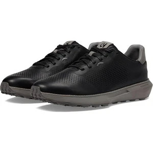 Cole Haan Mens Grandpro Ashland Laser Perf Sneakers US 13 M Black Leather NIB - Picture 1 of 13