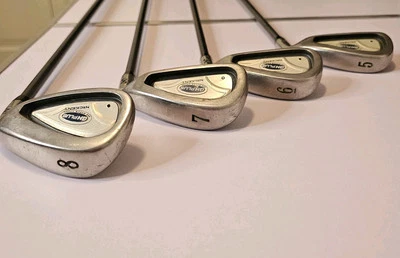 Nickent Competition 75 Tour Golf Clubs w/Low Torque • Stiff IRON#s 5,6,7,8 - Image 1 of 4