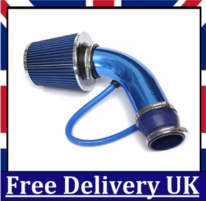 Car Cold Air Intake Filter Induction Pipe Kit Hose System Universal 3in 76mm, UK - Picture 1 of 7