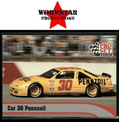 1992 Pro Set #111 Car 30 Pennzoil Bahari Racing - Image 1 of 2