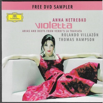 Anna Netrebko Violetta Arias And Duets From Verdi's La Traviata 2trk DVD Sampler - Image 1 of 2