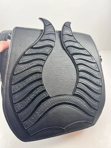 Disney + Loungefly Dornröschen Malefiz Hörner schwarz Umhängetasche Tasche - Bild 1 von 9