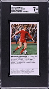 1977 Stollwerck Hennes Weisweiler Deutschland KARL-HEINZ RUMMENIGGE - SGC 7 NRMT - Picture 1 of 2