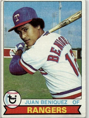 1979 Topps #478 Juan Beniquez - Image 1 of 2