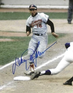 Autographed DAVEY JOHNSON Baltimore Orioles 8x10 photo- COA - Picture 1 of 1