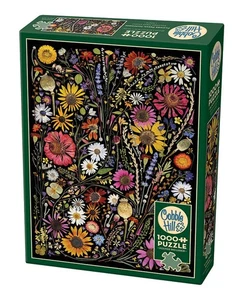 Flower Press Happiness 1000pc Jigsaw Puzzle by Cobble Hill - Bild 1 von 6