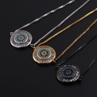 Bracelet Micro-inlaid Copper Plated Gold Exquisite - Image 1 of 4