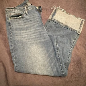 Scoop Damen Jeans Faux Knöchelmanschette Bein Größe 14 Blau - Bild 1 von 6