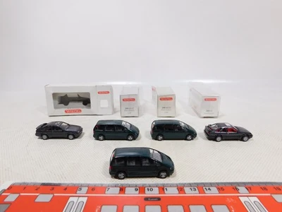 Wiking 1:87 H0 5x Autovettura Ford 299 40 22 Galaxy 204 01 Sierra Mint + 4x Box - Immagine 1 di 4