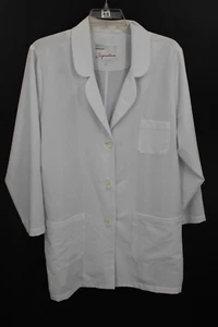GREY'S ANATOMY BY BARCO SIGNATURE SIZE 3XL WHITE LAB COAT - Picture 1 of 9