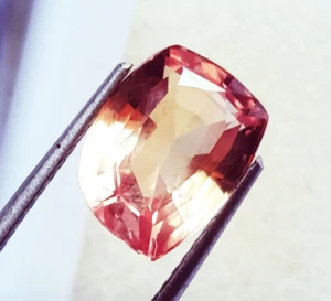 Natürlicher Morganit 6,15 ct ausgefallene Form lose Edelsteine mit Zertifikat - Bild 1 von 6