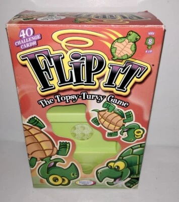Flip It The Topsy-Turvy Game Think Fun Binary Arts One Player Puzzle Game  2000 - Image 1 of 4
