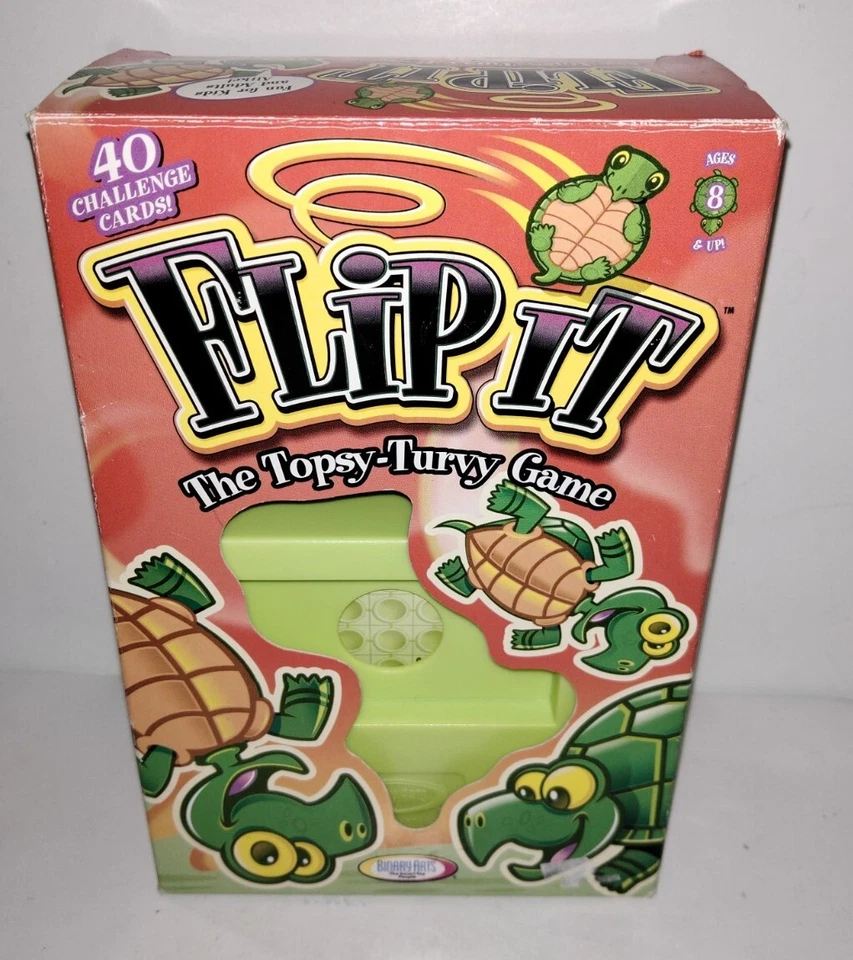Flip It The Topsy-Turvy Game Think Fun Binary Arts One Player Puzzle Game  2000 - Image 1 of 4