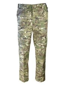 Kombat British Army Style BTP Camouflage MTP Camo Combat Work Trousers ALL SIZES - Picture 1 of 3