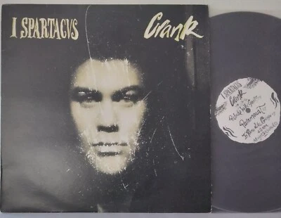 I SPARTACUS - CRANK 1988 SELF RELEASE AUSSIE INDIE ROCK MINI LP (6 SONGS) VINYL - Image 1 of 3