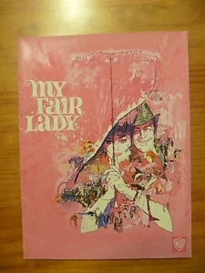 MY FAIR LADY MOVIE PROGRAMME 1964....WARNER BROS...AUDREY HEPBURN...REX HARRISON - Picture 1 of 8