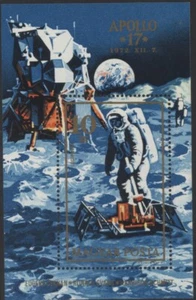 Hungary 1972 Apollo 17 Moon Landing MS, mint MM - Picture 1 of 1