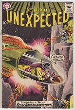 Tales of the Unexpected #43 (DC 1959)   FN- 1st Space Ranger cover