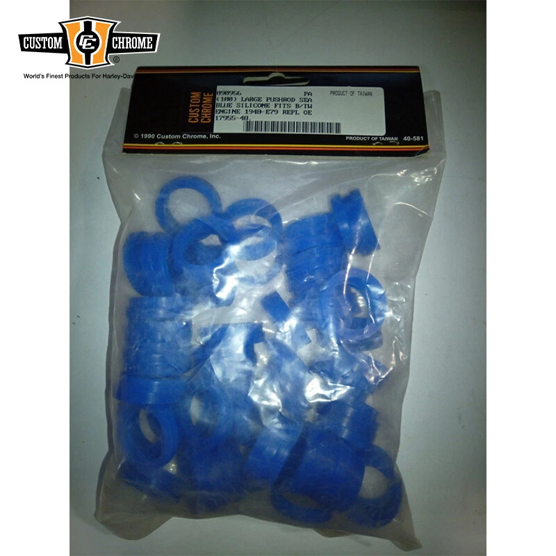 Large Silicone Pushrod Seal Fits For Harley Big Twin 48-E79 Replace For 17955-48 - Image 1 of 1