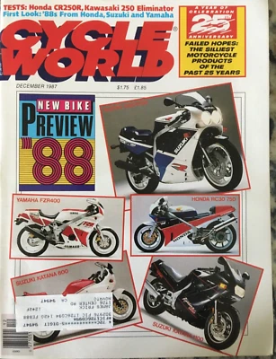 Cycle World December 1987 - Image 1 of 3