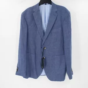 NWT Rodd & Gunn Sport Coat Mens 2XL The Cascades Wool Linen Jacket patch pockets - Picture 1 of 16