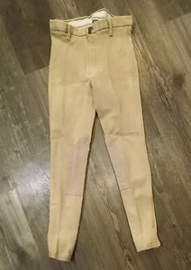 Devon-Aire Kinder Reithose camel hellbraun Gr. 30 lang 95% Baumwolle  - Bild 1 von 3