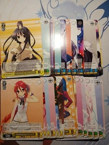 Blanco Negro Dengeki Bunko Juego Completo Ambas Barajas de Prueba 41 Cartas - Imagen 1 de 1