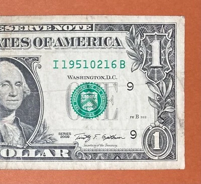 1951 February 16 ( I 19510216 B ) Birthday Note $1 One Dollar Bill - Image 1 of 3