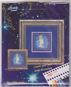 Confezione Ricamo Segno Zodiacale Vergine Lanarte 34637 Punto Croce - Foto 1 di 2