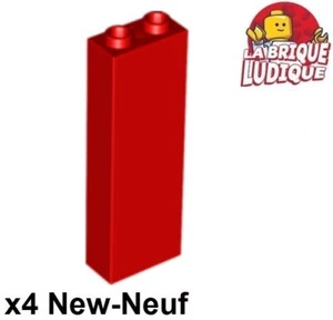 LEGO 4x Brick 1x2x5 Beam Pillar Column Red/Red 2454 New - Picture 1 of 1