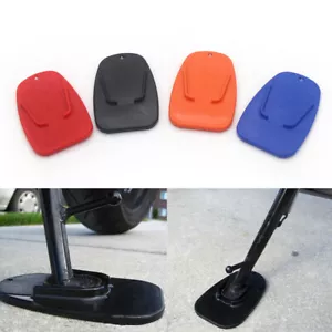 Motorcycle Side kickstand Plate Base Dirt Kick Parking Stand Support Pad - Picture 1 of 16