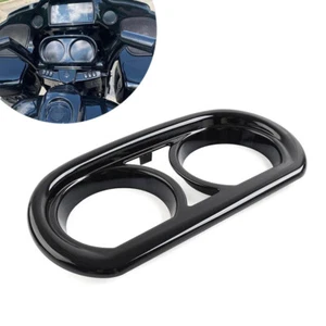 Glänzend schwarze Instrumentenblende für Harley Road Glide FLTRU FLTRX 2015–2023 - Bild 1 von 11