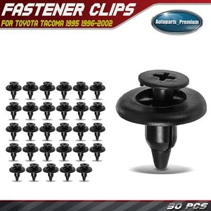 30Pcs 6 mm Nylon Back Garnish Trim Panel Retainer Screw-Type for Toyota Tacoma - Picture 1 of 10