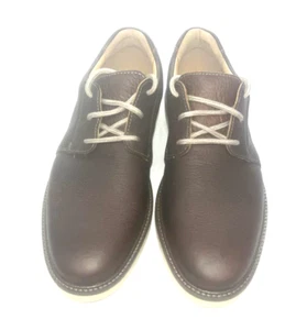 Men New Clarks Brown Lace-Up Comfort Casual Shoes size 9.5 M - Picture 1 of 5