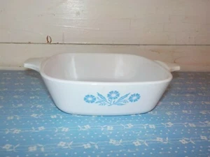 Vintage Corning Ware Cornflower Blue P-41 Small petite Casserole Dish - Picture 1 of 8