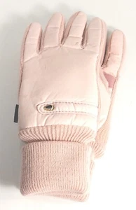 Guantes de invierno Thinsulate rosa pálido impermeables aislados snowboard para mujer L - Imagen 1 de 5