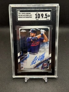 2021 Topps Chrome Alex Kirilloff RC Rookie Auto #RAAK SGC 9.5 Auto 10 - Picture 1 of 2