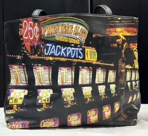 Rolfs Casino Royale Slot Machine Purse Shoulder Bag Lucky 25¢ Quarter Slots - Picture 1 of 24