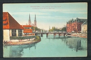 FRANCE 1479 🇫🇷>67<STRASBOURG -Confluent de l'Iil et du Canal - Picture 1 of 2