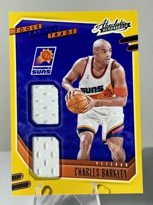 Charles Barkley 2020-21 Panini Absolute Tools Of The Trade двойная нашивка игровая б/у - Изображение 1 из 2