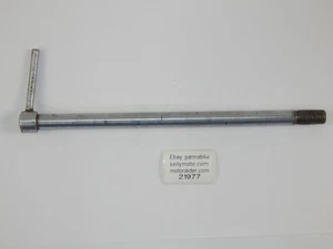 1973 CZ 125 250 400 FRONT WHEEL SPINDLE AXLE OVERALL L=241mm D=12mm 968-51-513 - Picture 1 of 5