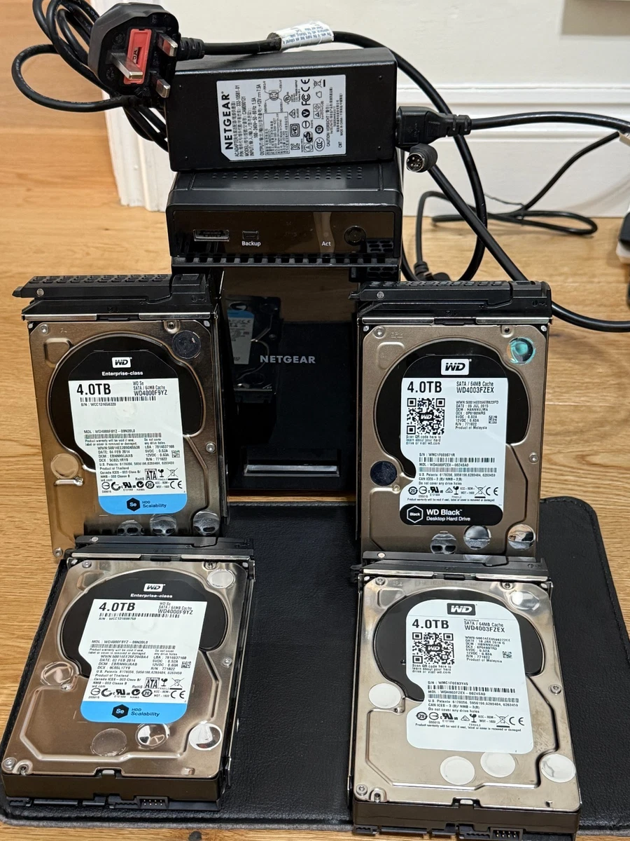 内蔵型ハードディスクドライブ WD Red 3tb HDD + NETGEAR readynas 102