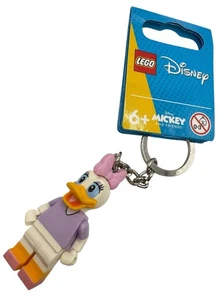 Lego Disney Daisy Duck Keyring Keychain 854112 NEW - Picture 1 of 3