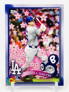WILL SMITH - ESCLUSIVA TAKASHI MURAKAMI #15 - 2025 Topps Tokyo Series DODGERS - Foto 1 di 2